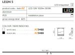 Oprawa natynkowa ruchoma LEON 5 LED Azzardo AZ3488 AZ3489 - kolor do wyboru, cena 309.00 zł